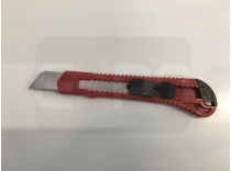 Odlamovací nůž 18mm, červený 