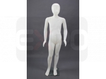 Dětská figurína, manekýn bílá lesklá , abstraktní 126cm