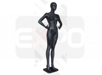 Dámská figurína černé barvy