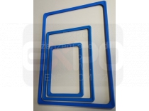 Plastový rámeček A4, modrý