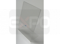 Akrylátový informační stojánek tvar "L", velikost A5
