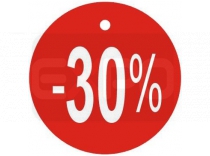 Visačky kulaté, Ø80mm, -30%