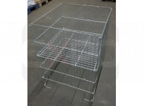 Hrabací koš 55/55/75cm, použitý
