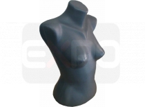figurína Torzo bysta dámská šedá
