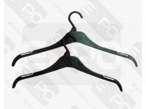 Plastový věšák šířky 41cm, černý